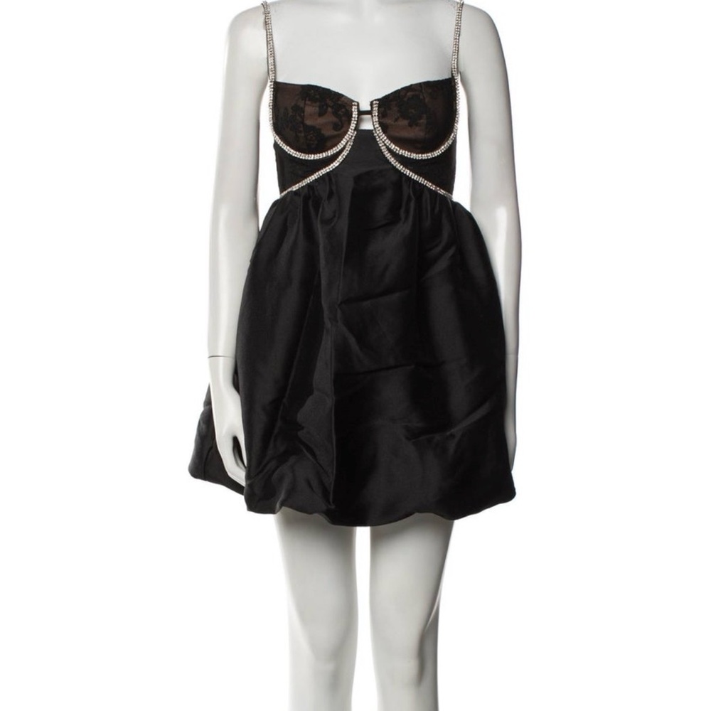 Self-Portrait Black Mini Dress
